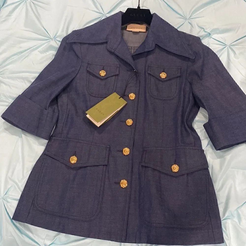 Brand new Gucci denim jacket
